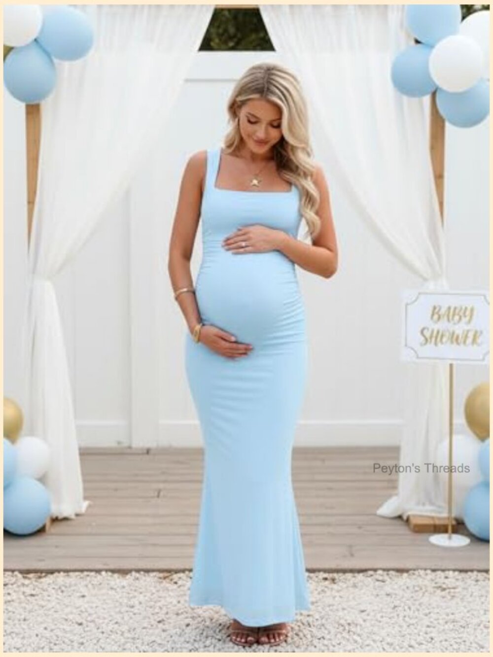Ruched Bodycon Maxi Dress Sleeveless Square Neck Formal Wedding Guest - Picture 5 of 7